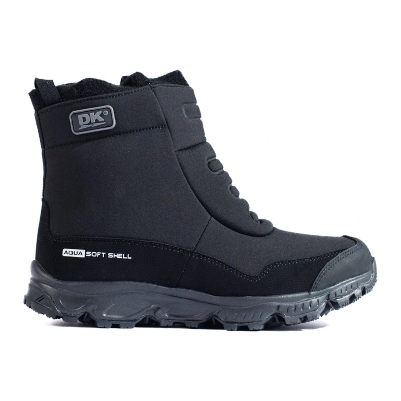 Women's trekking shoes with a DK zipper black