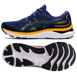 Asics Gel Cumulus 24 M 1011B366 401 running shoes blue Asics Gel Cumulus 24 M 1011B366 401 running shoes blue