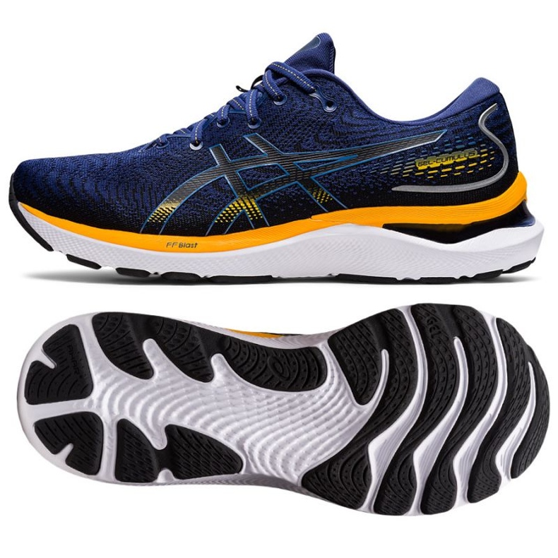 Asics Gel Cumulus 24 M 1011B366 401 running shoes blue