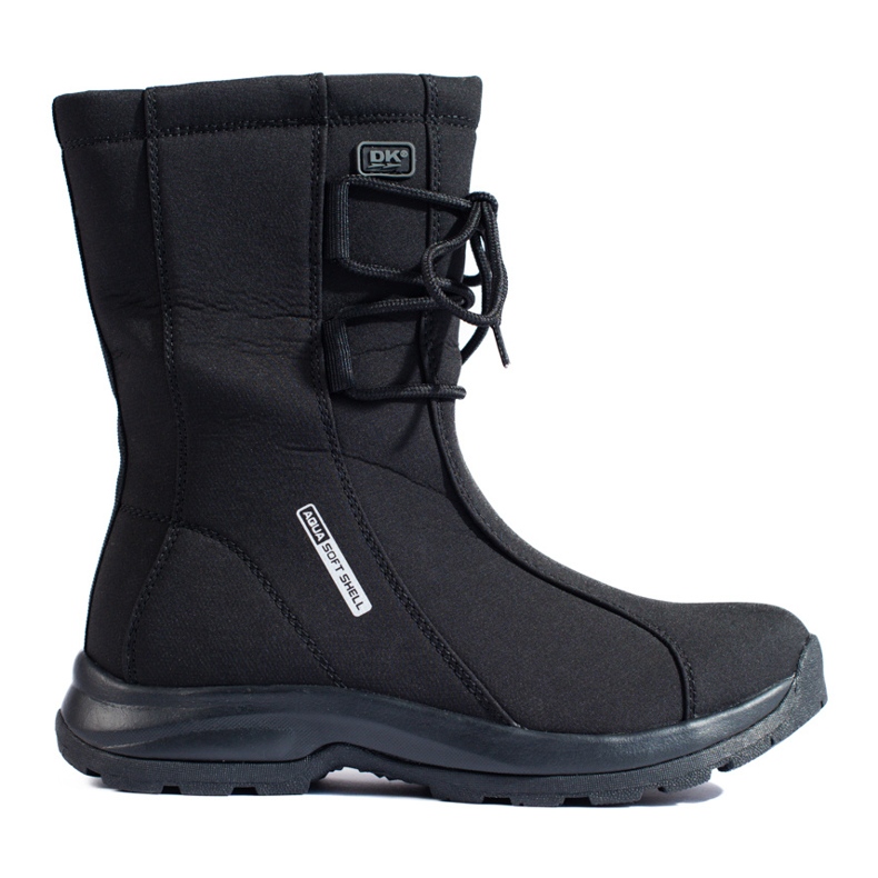 Women's trekking shoes with a DK sheepskin coat black Women's trekking shoes with a DK sheepskin coat black