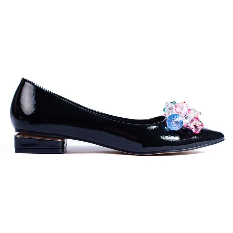 Shelovet women's pumps with low heels black