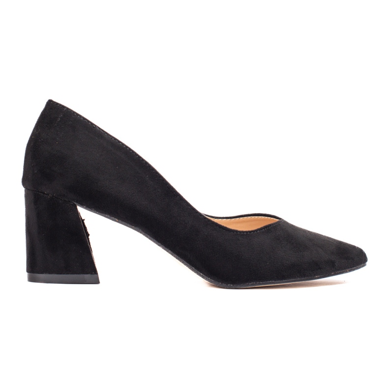 Shelovet women's pumps on the post black