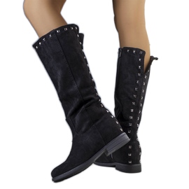 BM Black Licurla wedge boots