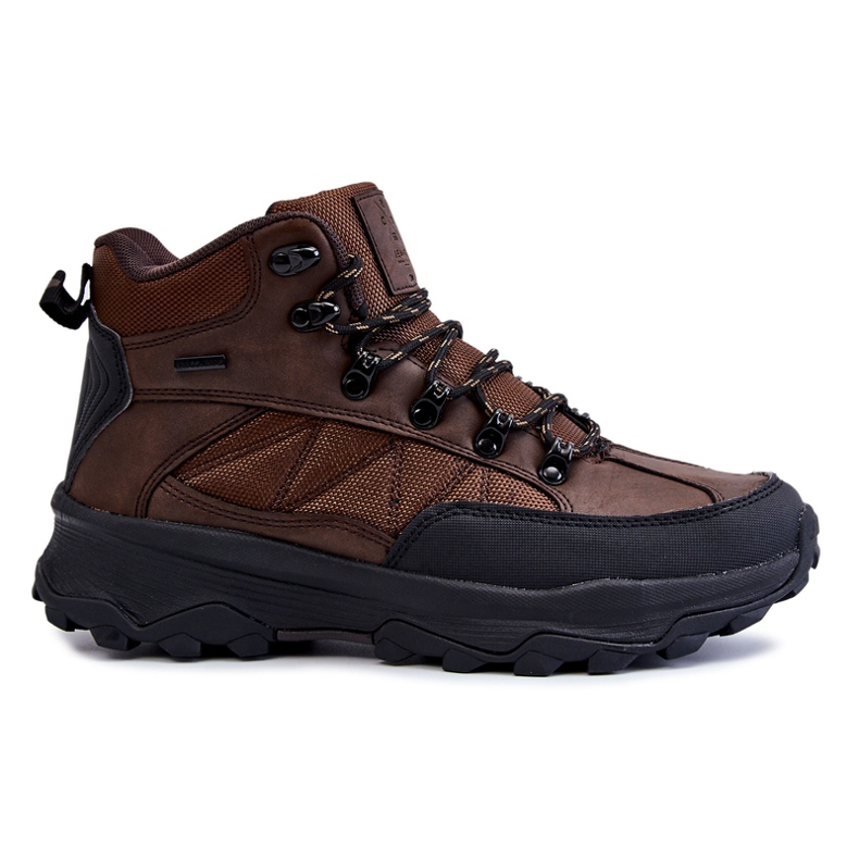 Men's Warm Trekking Shoes Cross Jeans KK1R4019C Dark brown