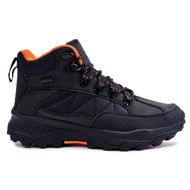 Men's Trekking Warm Boots Cross Jeans KK1R4018C Black Men's Trekking Warm Boots Cross Jeans KK1R4018C Black