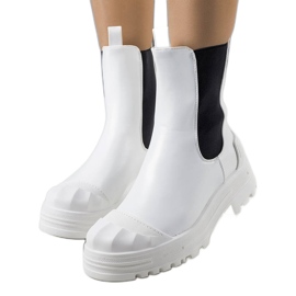 Women's white Crispo boots Women's white Crispo boots