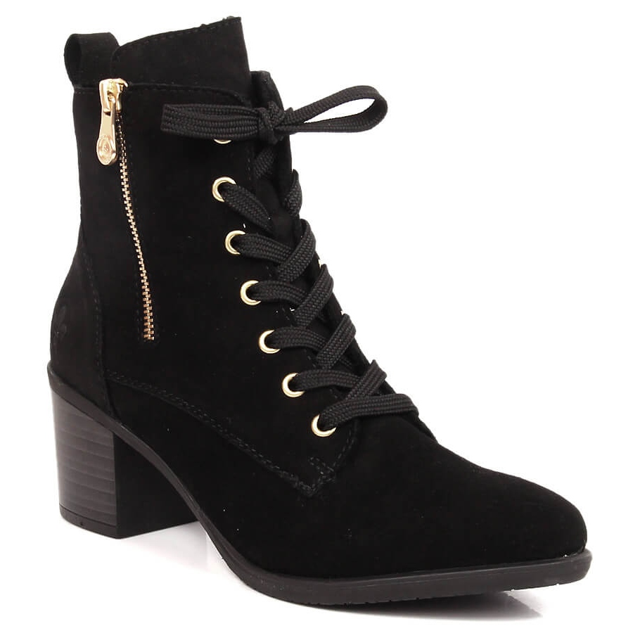 Rieker suede top ankle boots