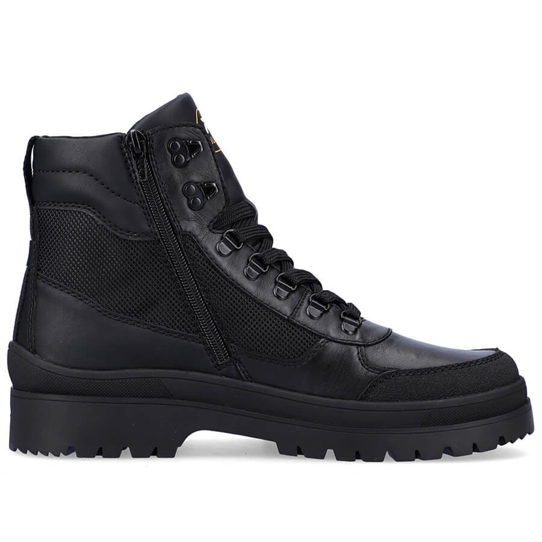Men's waterproof leather shoes Rieker Revolution U0270-00 black