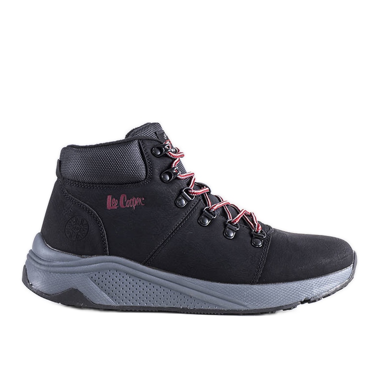 Lee Cooper Black insulated hiking boots LCJ 22 31 1451M KeeShoes