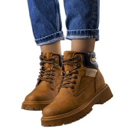 Brown insulated boots by Nadel Brown insulated boots by Nadel