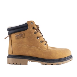 Men's camel insulated North boots brown