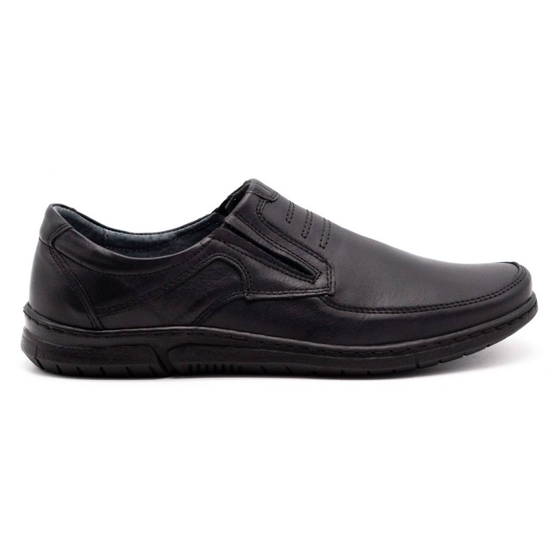 Olivier Men's slip-on shoes 7053 black