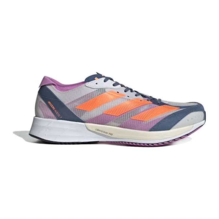 Adidas Adizero Adios 7 M GX6647 shoes white violet orange