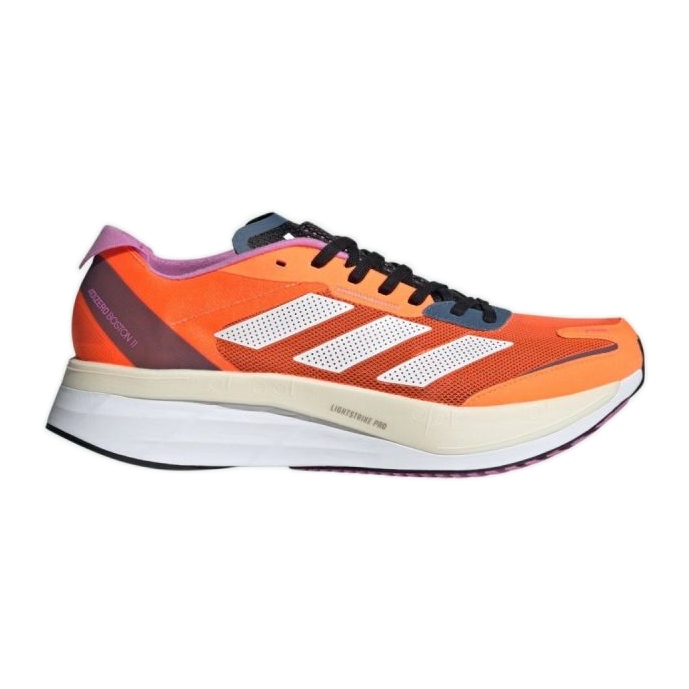 Adidas Adizero Boston 11 M GX6652 shoes orange Adidas Adizero Boston 11 M GX6652 shoes orange