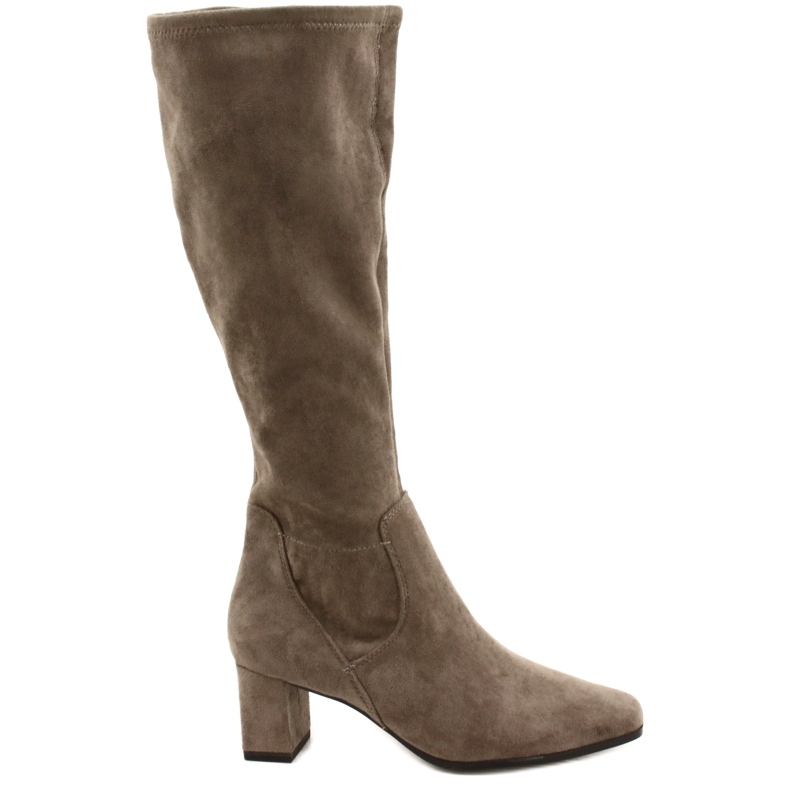 Women's boots Caprice 25517-29 cafe strech beige Women's boots Caprice 25517-29 cafe strech beige
