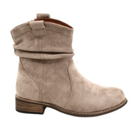 Evento Khaki Jezzi 20BT35-3046 suede boots beige