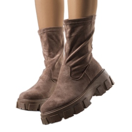 Makayla brown women's boots