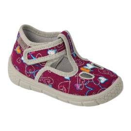 Befado children's shoes 630P002 red multicolored
