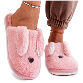 Women's Fur Slippers Light Pink Remmi