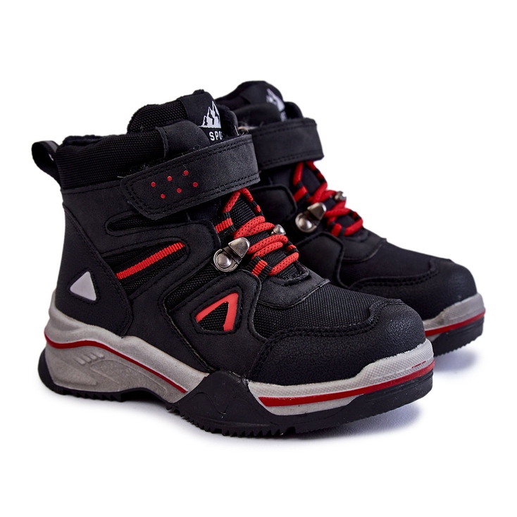 Children's Boots Warm Wool Black Marco