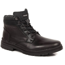Leather high boots Rieker M RKR558 black
