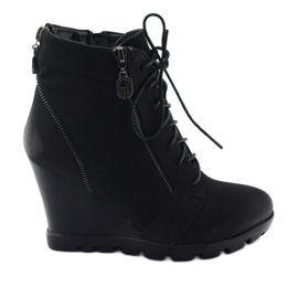 M.Daszyński Black Daszyński SA25 winter women's boots