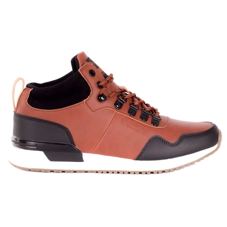 Leather high boots Jogger Pro Bustagrip M MRM6B brown