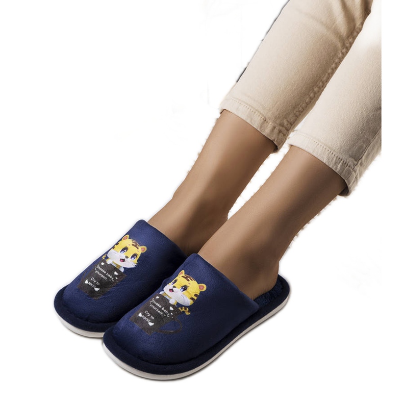 Navy blue Catcup slippers Navy blue Catcup slippers