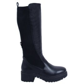 BM Riding boots with a flexible Harley Black upper