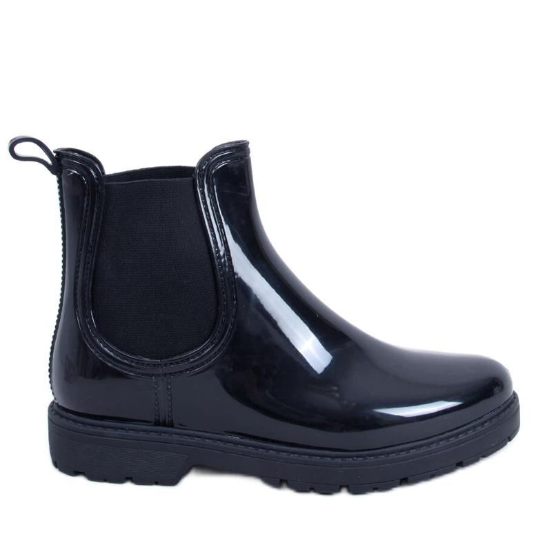 BM Women's galoshes short Jodhpur boots Essence Black BM Women's galoshes short Jodhpur boots Essence Black