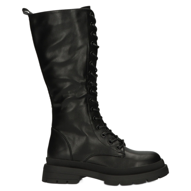 Warm boots officer Filippo W PAW398 black