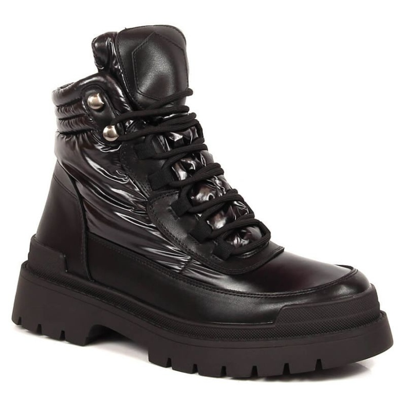 Insulated nylon boots Sergio Leone W SK402 black