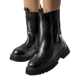 PA1 High Black boots from Valeris
