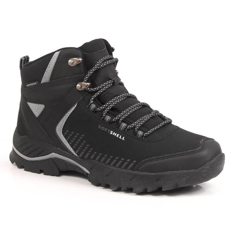Mikasa Waterproof high insulated trekking boots McKeylor M JAN169 black