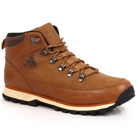 Outback Bustagrip MMRM1C leather hiking boots brown