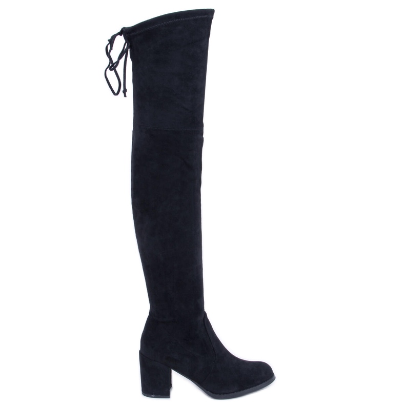 BM Heeled thigh high boots from Winona Black
