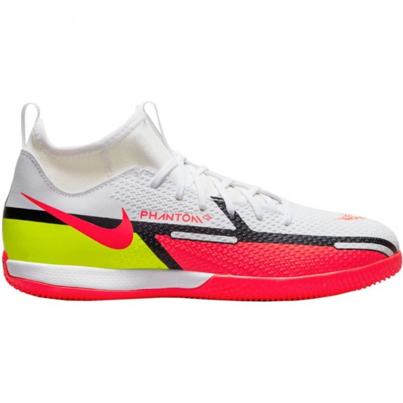 Indoor shoes Nike Phantom GT2 Academy Df Ic Jr DC0815-167 white red
