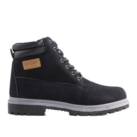 Men's black insulated boots from Kinze