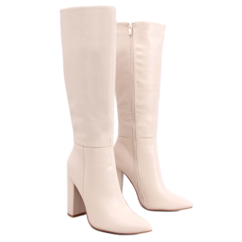 BM Classic Tiffany Beige high heels