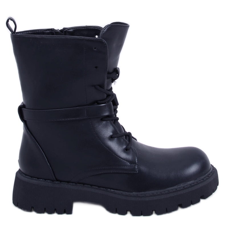 BM Lace-up boots Barkley Black