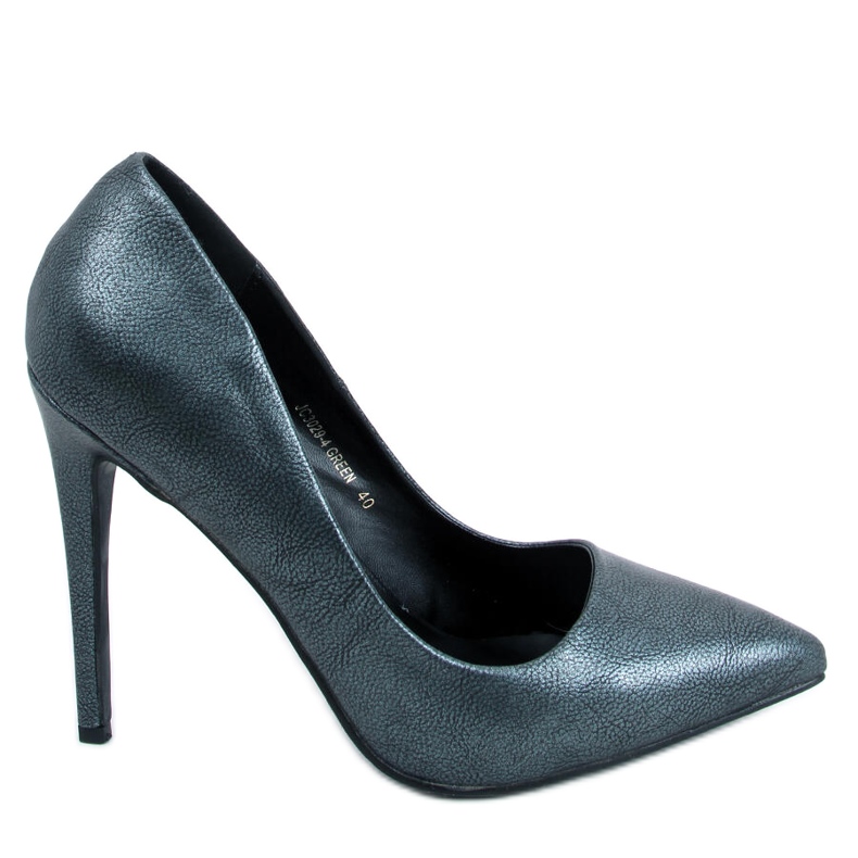 BM Leda Green women's high heels black
