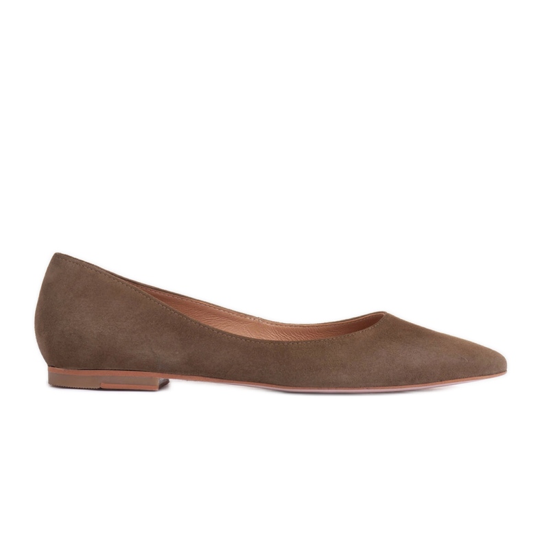 Marco Shoes Subtle ballerinas khaki green