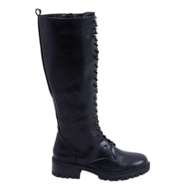 PA1 Tarver Black women's lace-up boots PA1 Tarver Black women's lace-up boots