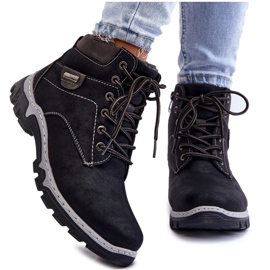 PA1 Women's Trapper Boots Warm Zipper Black Jake