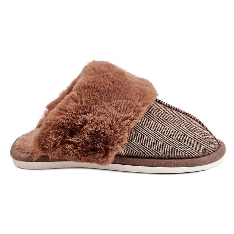 Men's Warm Slippers Brown Marcus