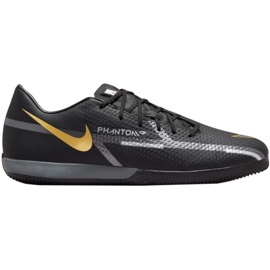 Nike Phantom GT2 Academy Ic M DC0765-007 football shoes black black Nike Phantom GT2 Academy Ic M DC0765-007 football shoes black black