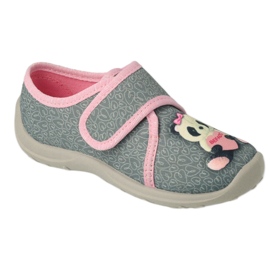 Befado children's shoes 660X050 grey Befado children's shoes 660X050 grey