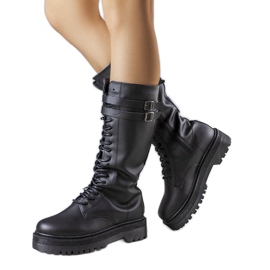 Black high boots from Christopher Black high boots from Christopher