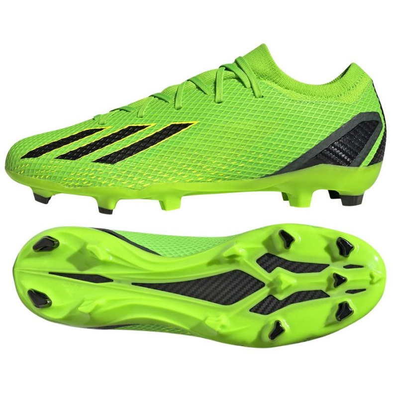 Adidas X Speedportal.3 Fg M GW8455 soccer shoes green green