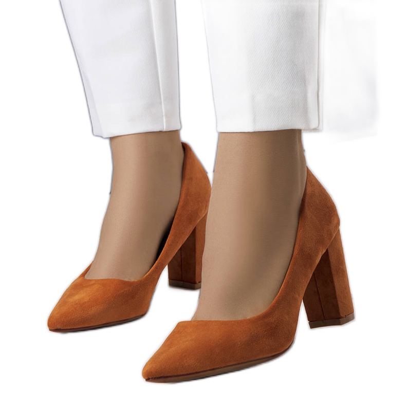 PA1 Brown heeled pumps from Achela PA1 Brown heeled pumps from Achela